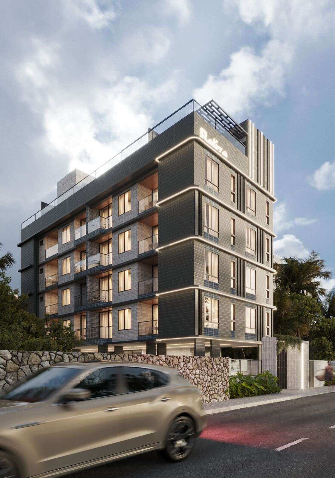 Apartamento à venda em Intermares, Cabedelo-PB, 1 quarto, 36m², vaga, próximo à praia - Vantuil Freitas