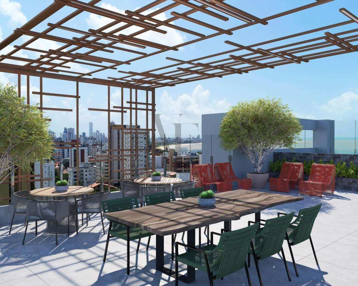 Apartamento pronto para morar em Manaíra, João Pessoa-PB, 2 quartos, 60m², perto da praia - Vantuil Freitas
