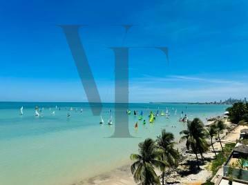 Apartamento à venda no Caribessa, João Pessoa-PB, 2 quartos, 70,85m², pé na areia, pronto para morar - Vantuil Freitas