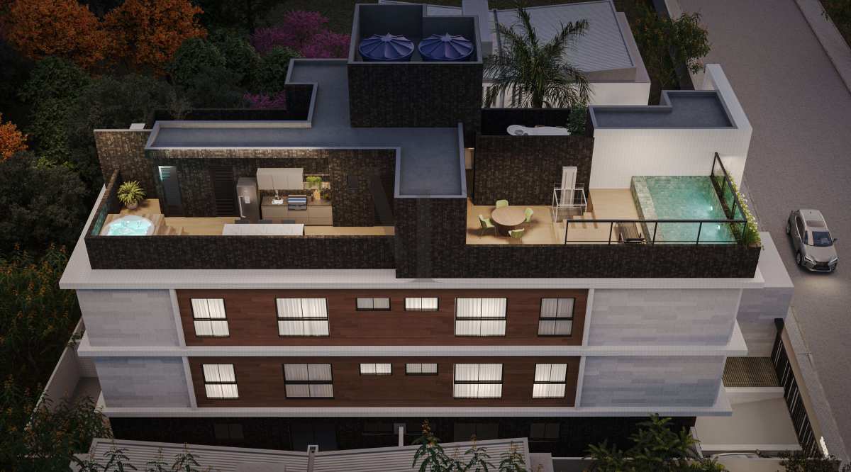 Cobertura à venda em João Pessoa, Jardim Oceania, com 2 quartos, 89m² - Vantuil Freitas