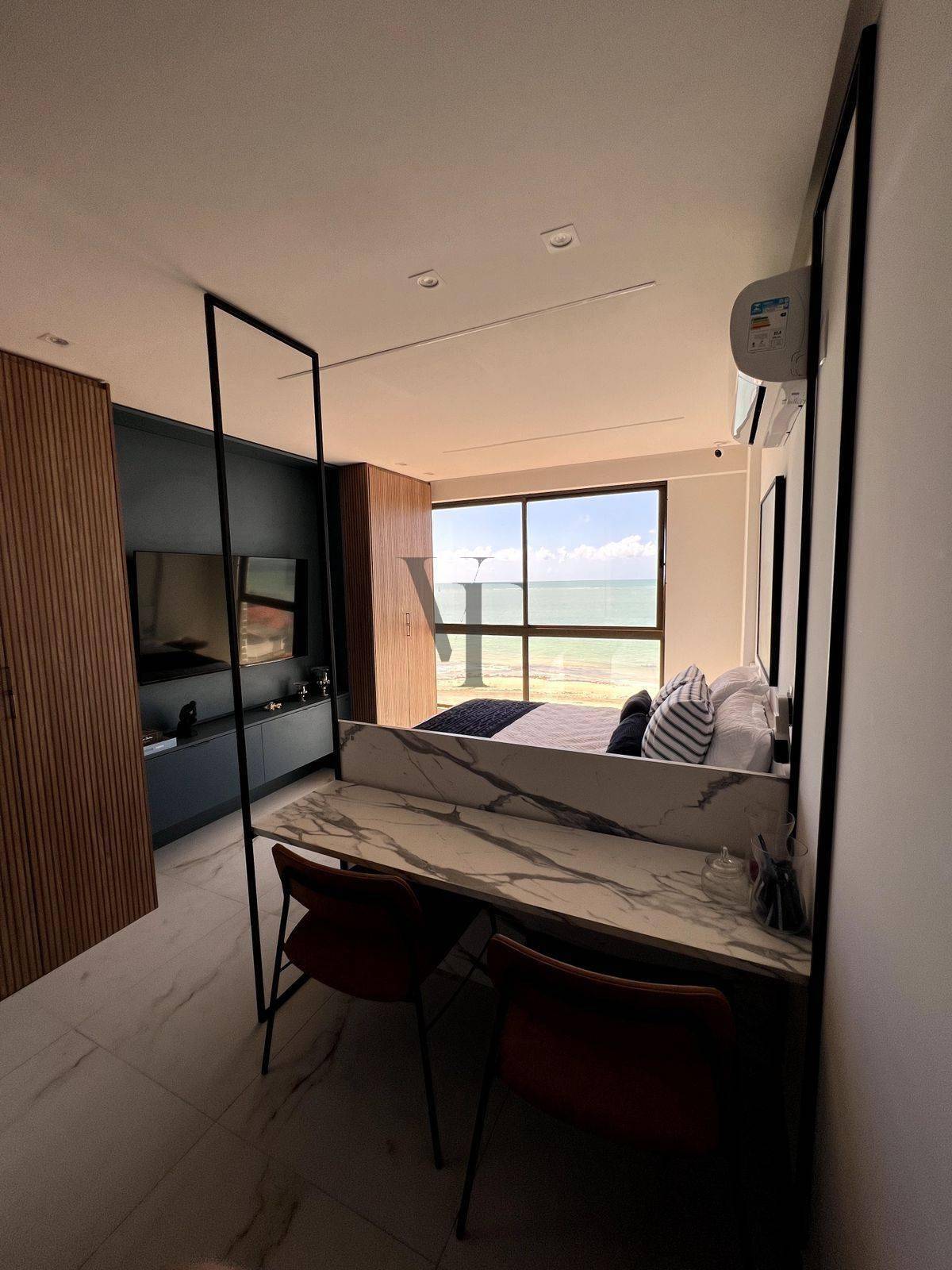 Flat Mobiliado à venda em Cabedelo, Ponta de Matos, 23m² - Vantuil Freitas